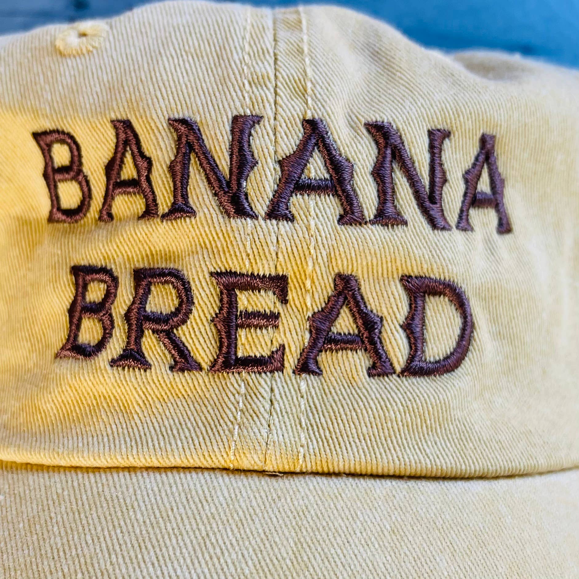 The Silver Spider - Wholesale Baseball Cap - Unisex - Banana Bread Baseball Cap Dad Hat Restaurant foodie bakery1