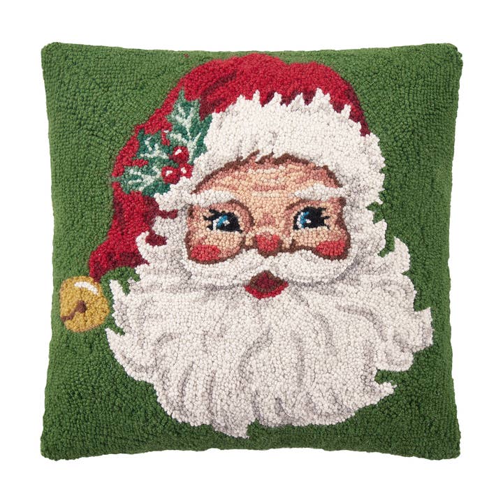 Peking Handicraft - Wholesale Throw/Decorative Pillow - Red Hat Santa Hook Pillow