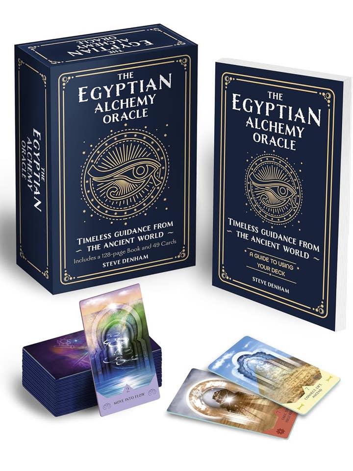 Egyptian Alchemy Oracle Book & Card Deck (Arcturus Oracle Ki for wholesale by Texas Bookman