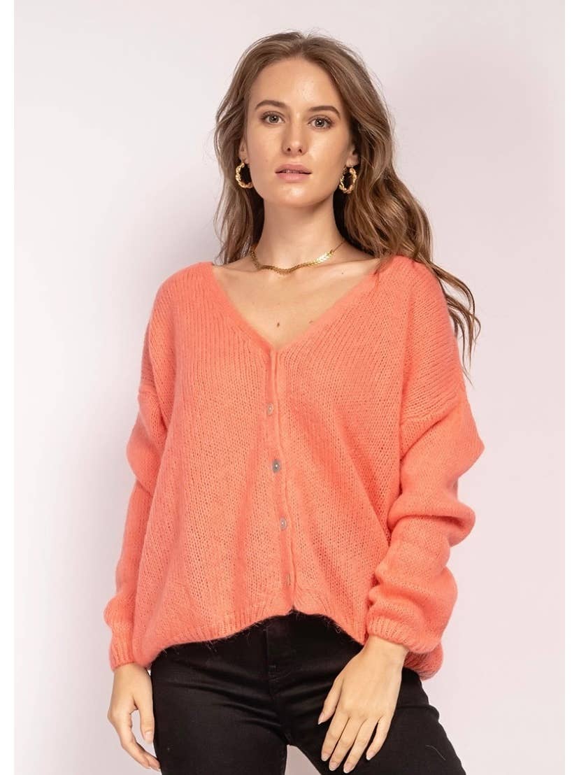 LINEN & COTTON HOUSE – Großhandel Jacke – Damen – 8561 JACKE AUS MOHAIRWOLLE, HERGESTELLT IN ITALIEN113