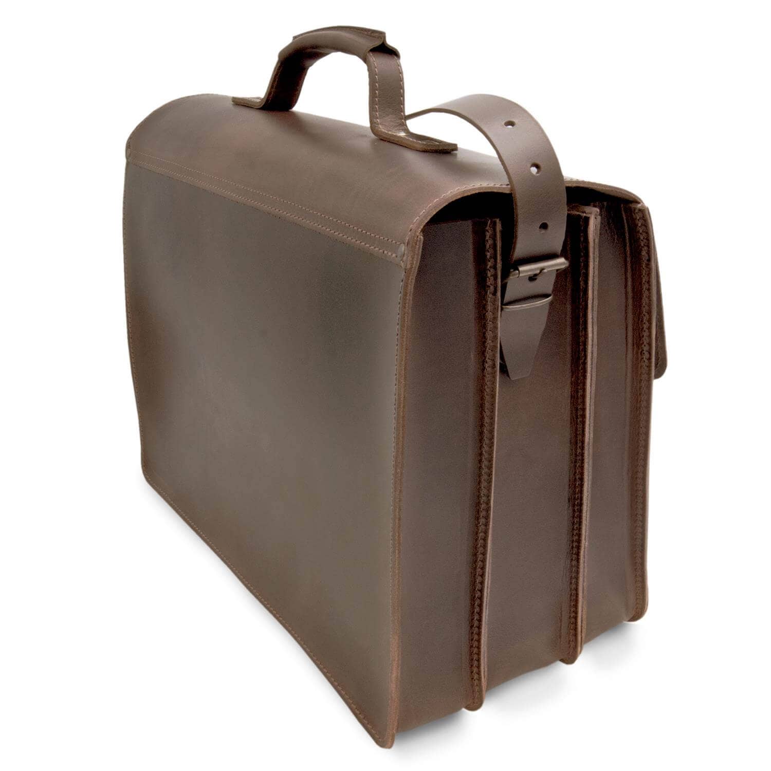 Thielemann Leather Manufacturer - Wholesale Briefcase - Unisex - “Tokyo” briefcase made of vegetable-tanned leather1