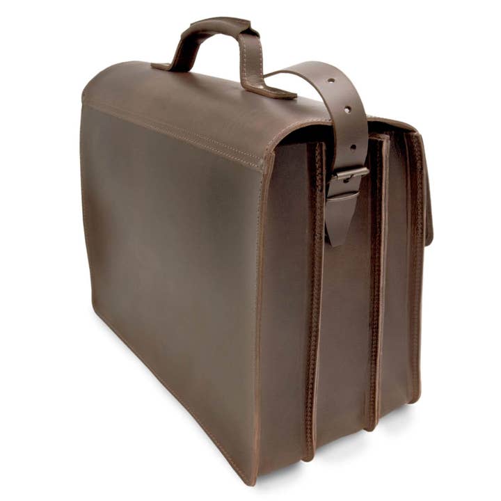 Thielemann Leather Manufacturer - Wholesale Briefcase - Unisex - “Tokyo” briefcase made of vegetable-tanned leather1