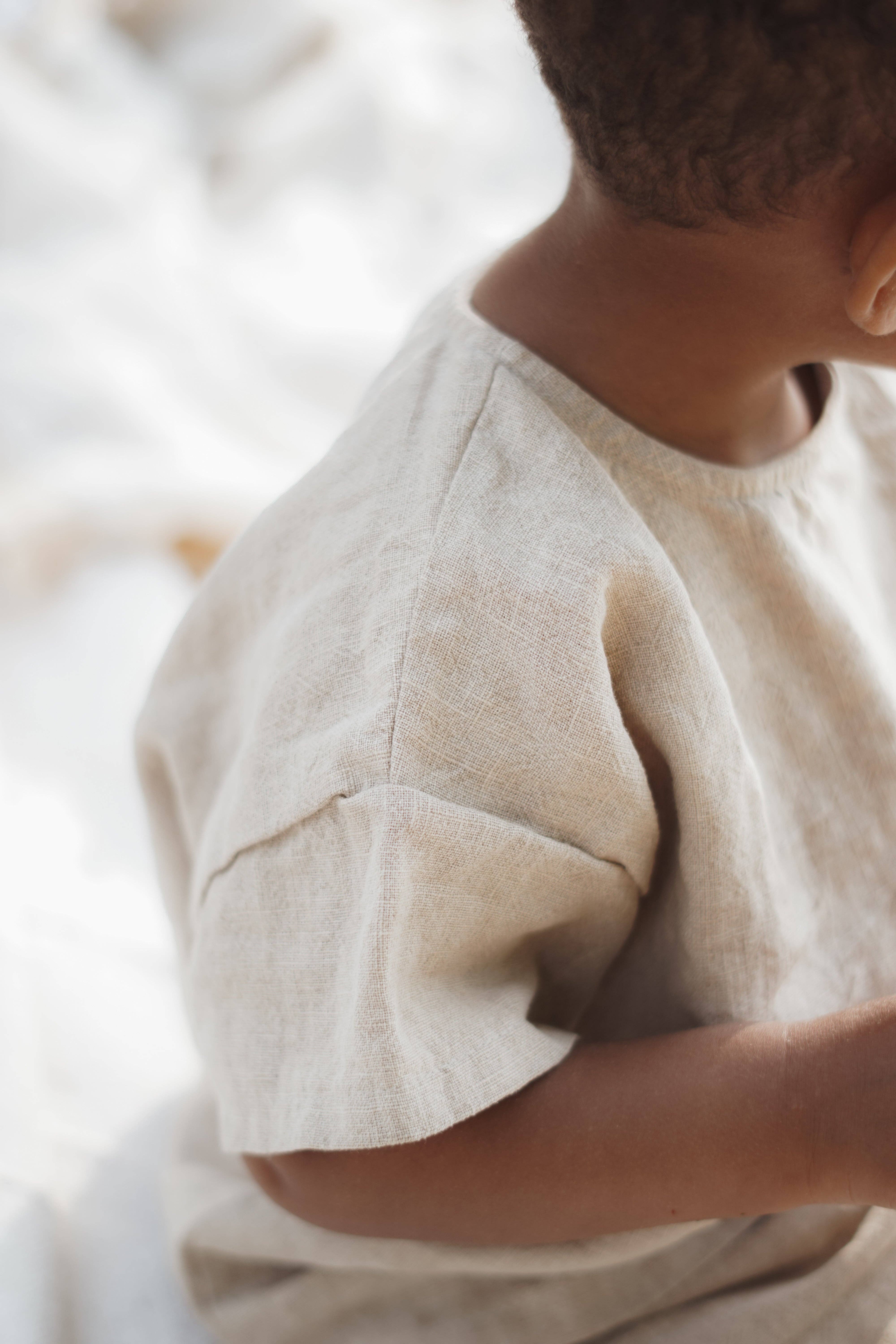 Cozy Kidz – wholesale Top & short set – Kids – Cinamon Top Bottom Set11