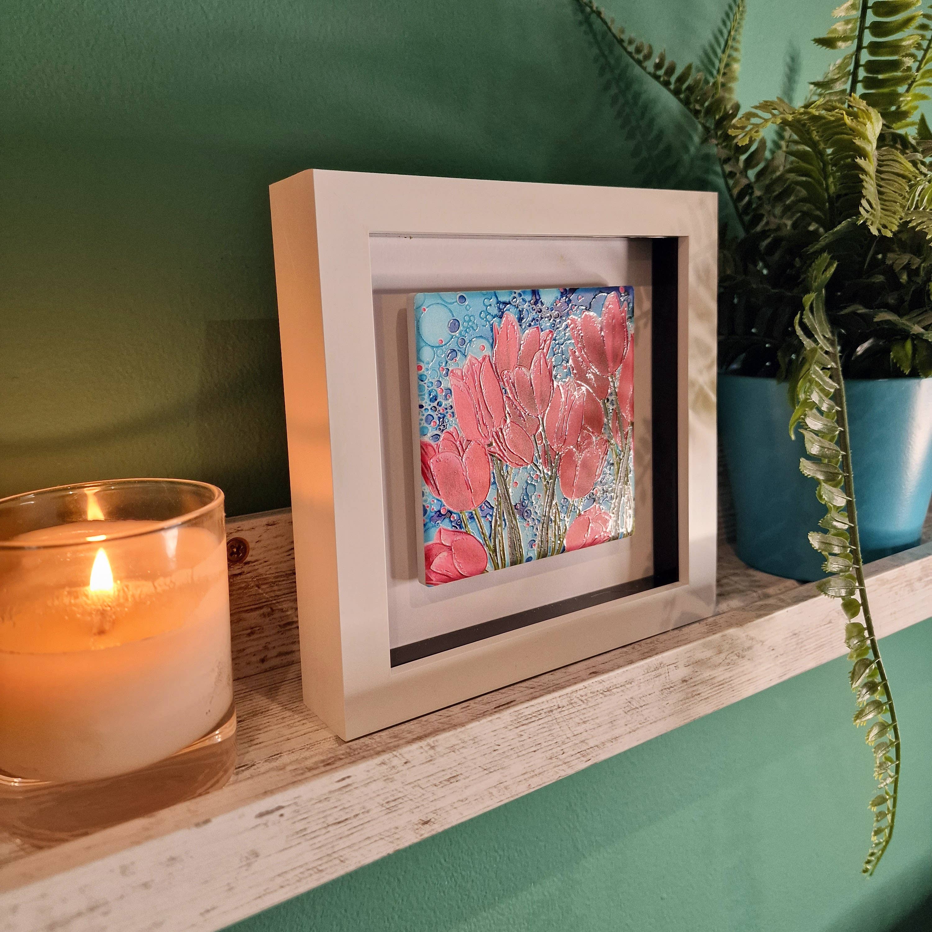 By Jo Crafts – wholesale Art print – 65-SP Tulips (Blue) Small Picture2