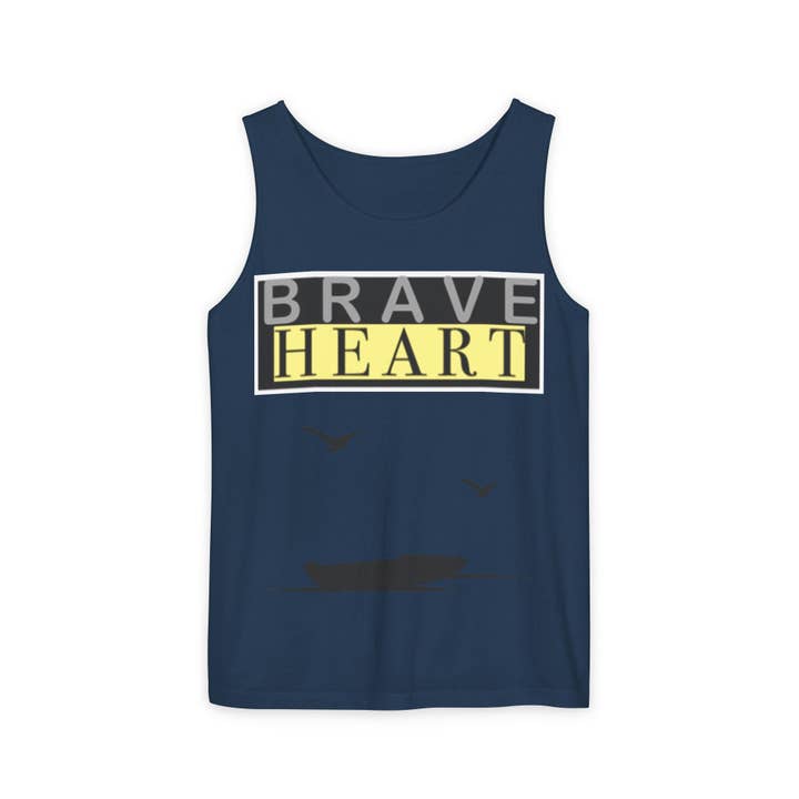 RC'nSONS - Wholesale Tank Top - Men's - Brave Heart Tank Top | Unisex Garment-Dyed Tee4