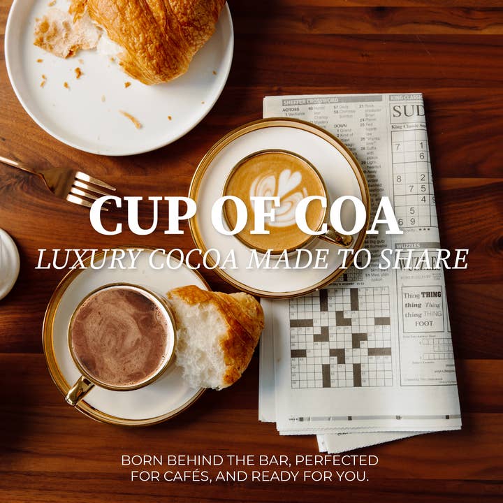 Cup of Coa Inc. – wholesale Varm chokladmix/-kit – Bulkbox med Cup of Coa No. 1 Sinfully Classic5