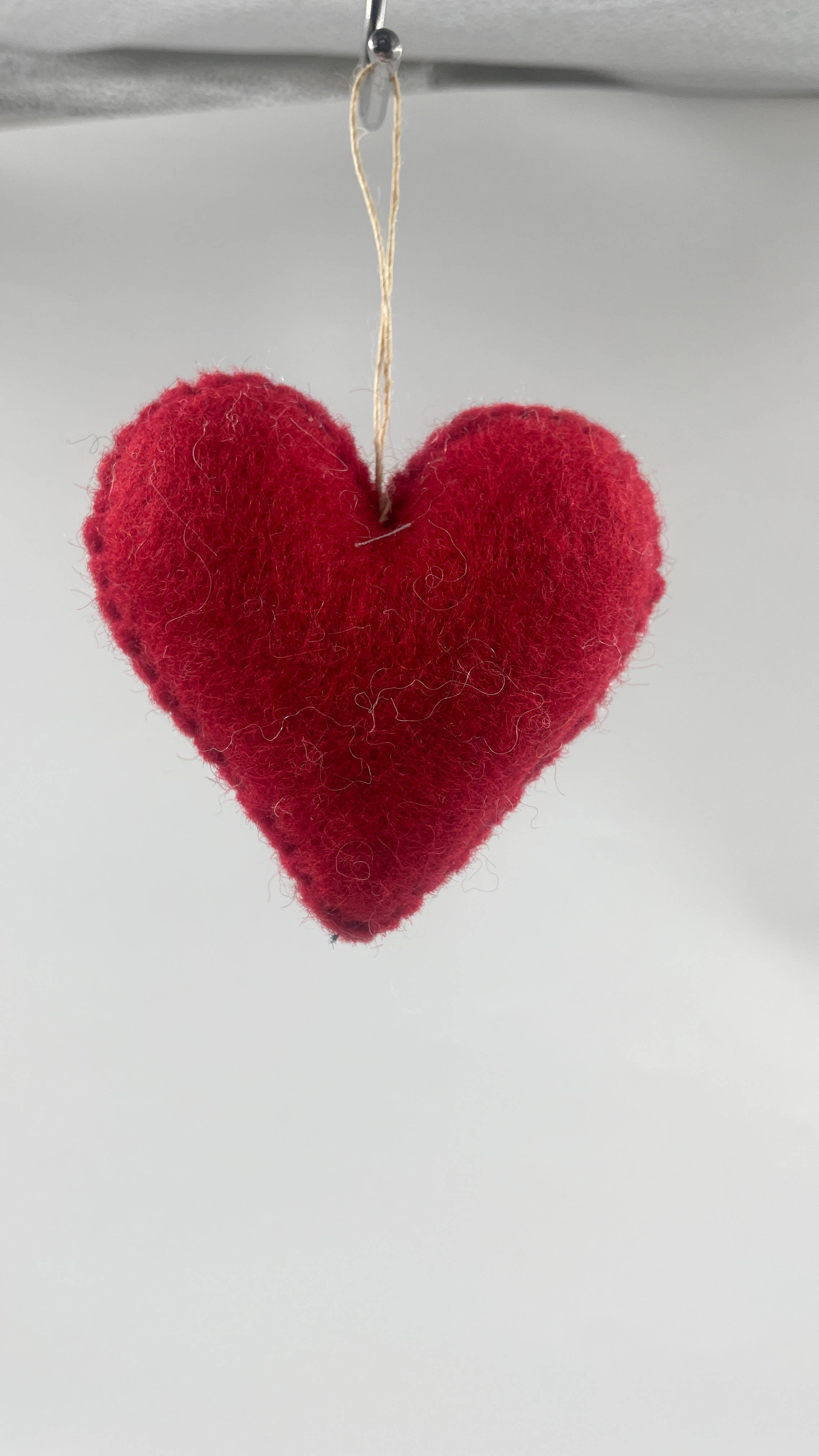 Funky Yak Ltd - Wholesale Ornament - Felt Heart Decoration/Ornaments 0