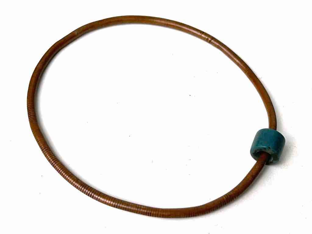 The Niger Bend - Wholesale Bangle Bracelet - Vintage thin rounded copper bracelet/anklet3