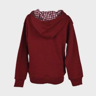 Bordeaux Chicago sweatshirt voor wholesale door La ormiga