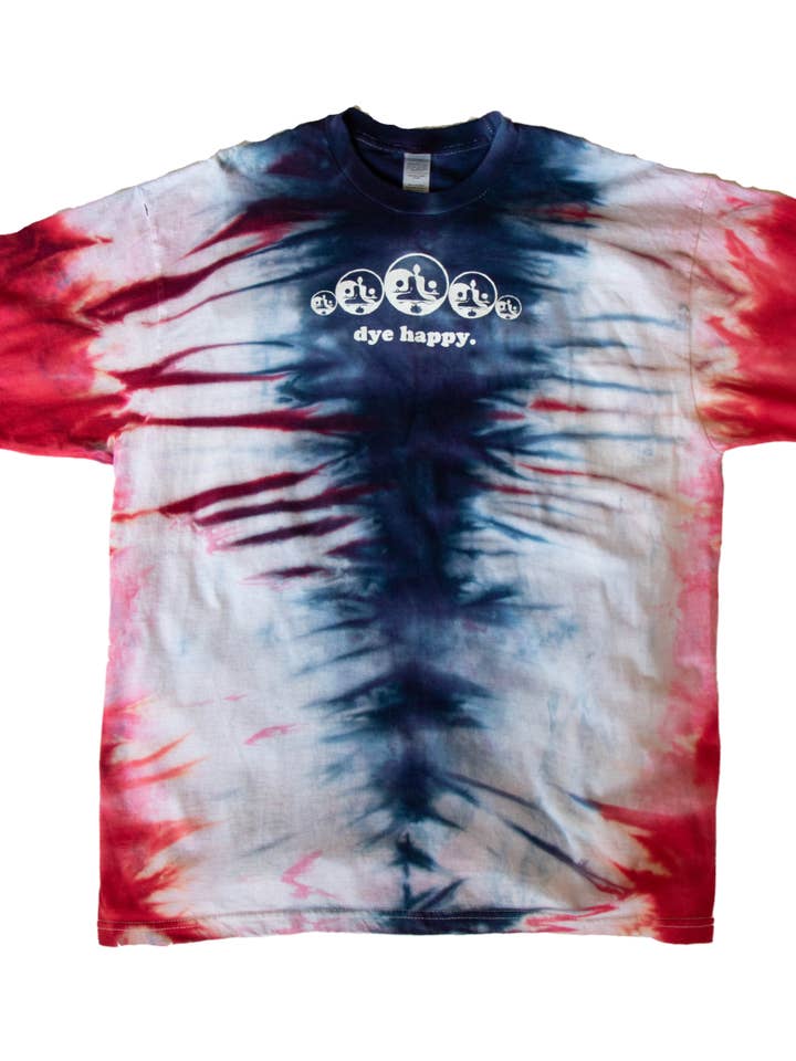 The Stars And Stripes Tie Dye for wholesale by Dye Happy