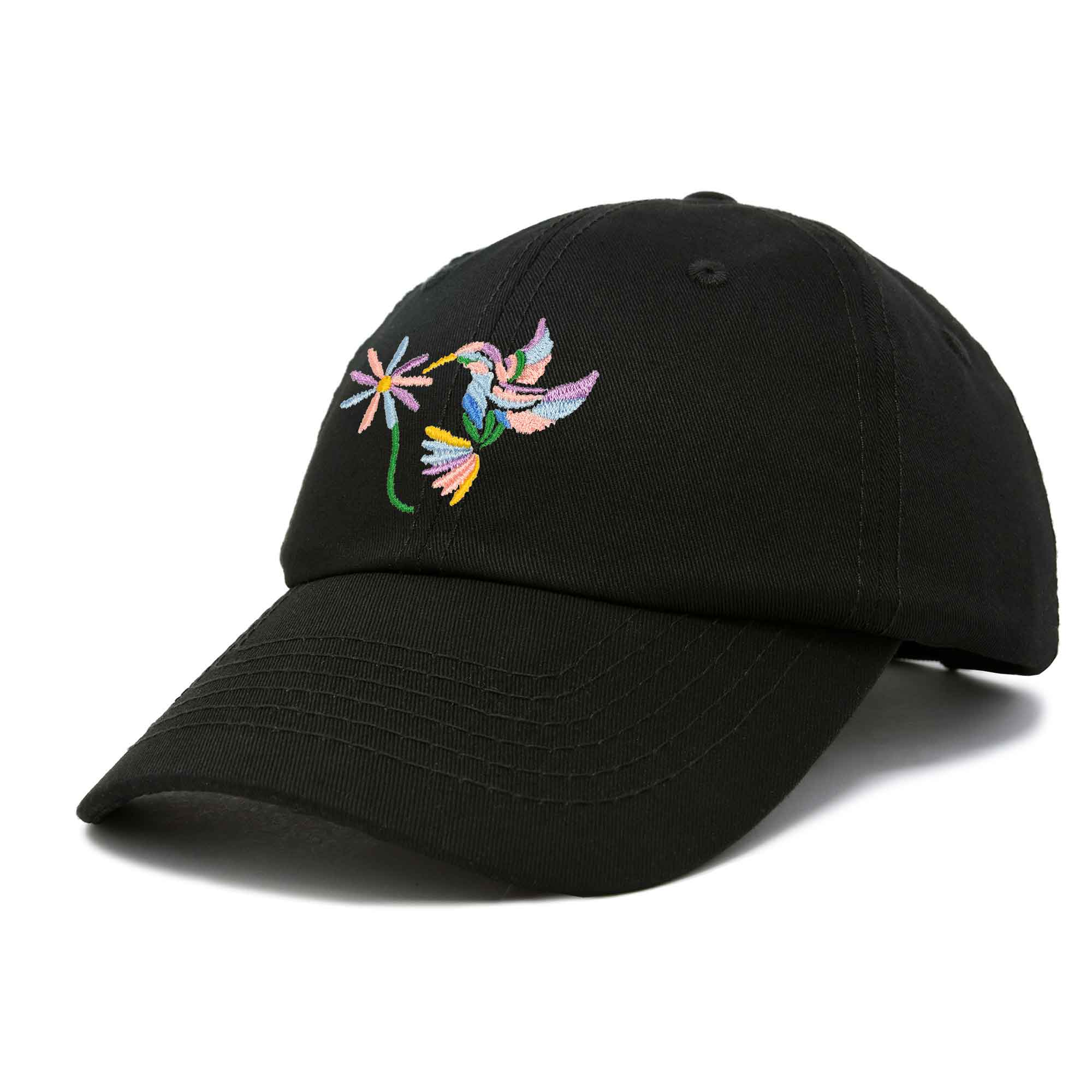Dalix - Wholesale Baseball Cap - Women's - DALIX Pastel Hummingbird Hat Womens Embroidered Baseball Cap3