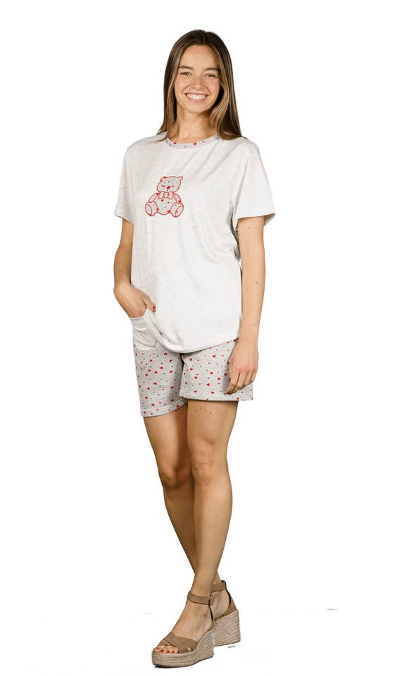 ITM - Wholesale Sleepwear Set - Women's - ITM Women's Pyjamas - Bear