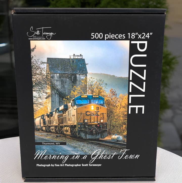Turnmeyers - Wholesale Puzzle - Adult - Morning In A Ghost Town - 500 Piece Jigsaw Puzzle by Scott Turnmeyer0