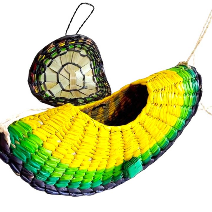 The Faria - Venta al por mayor Bandolera - Mujer - Bolsa de pajita de aguacate/bolsa de aguacate7