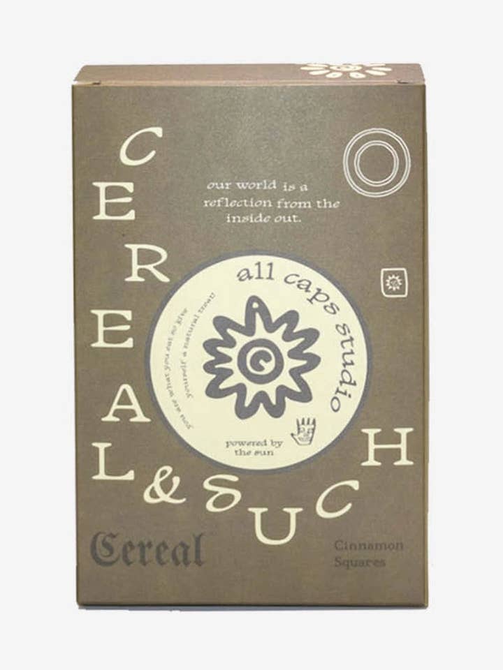 All Caps Studio Cinnamon Squares for wholesale by The Theo Show