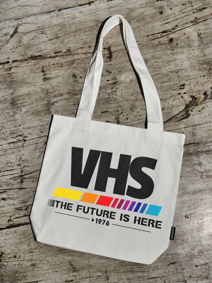 VHS - O Futuro é Agora Tote Bag por atacado de Threadheads