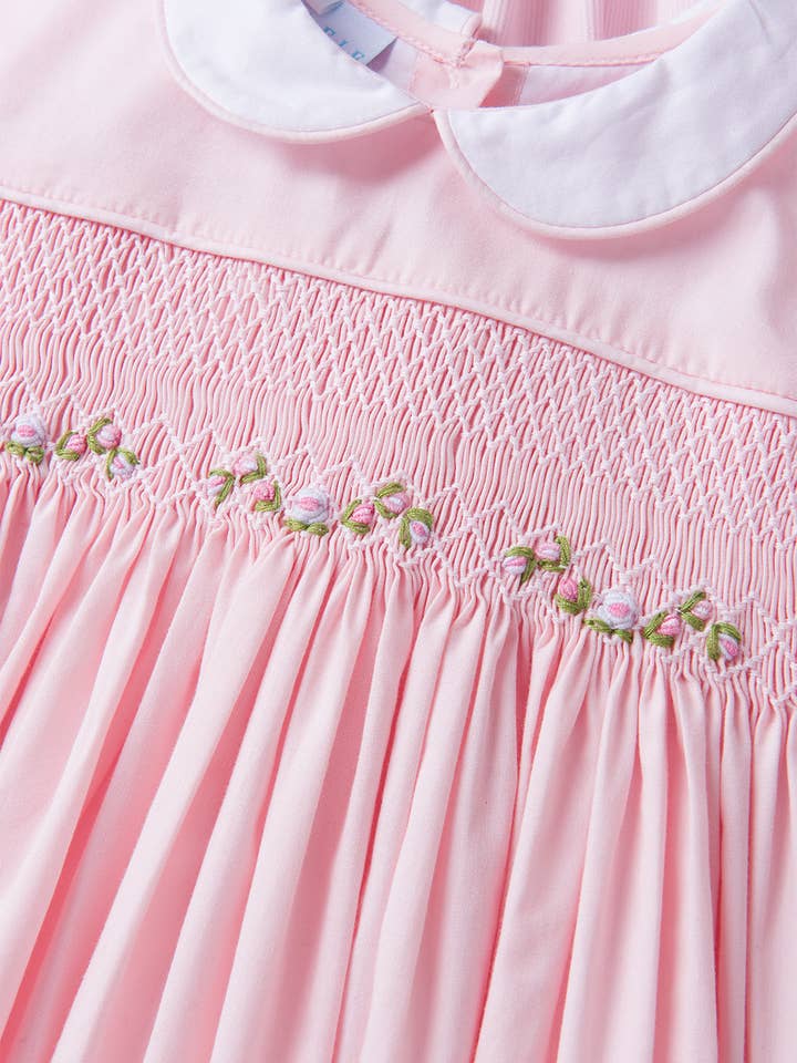 ALEXANDRA smocked dress for wholesale by Annafie London Ltd