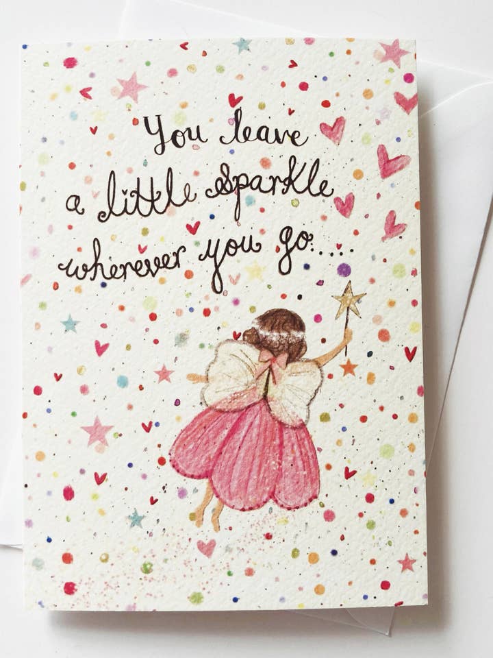 You leave a little sparkle for wholesale by Love Lucy Illustration