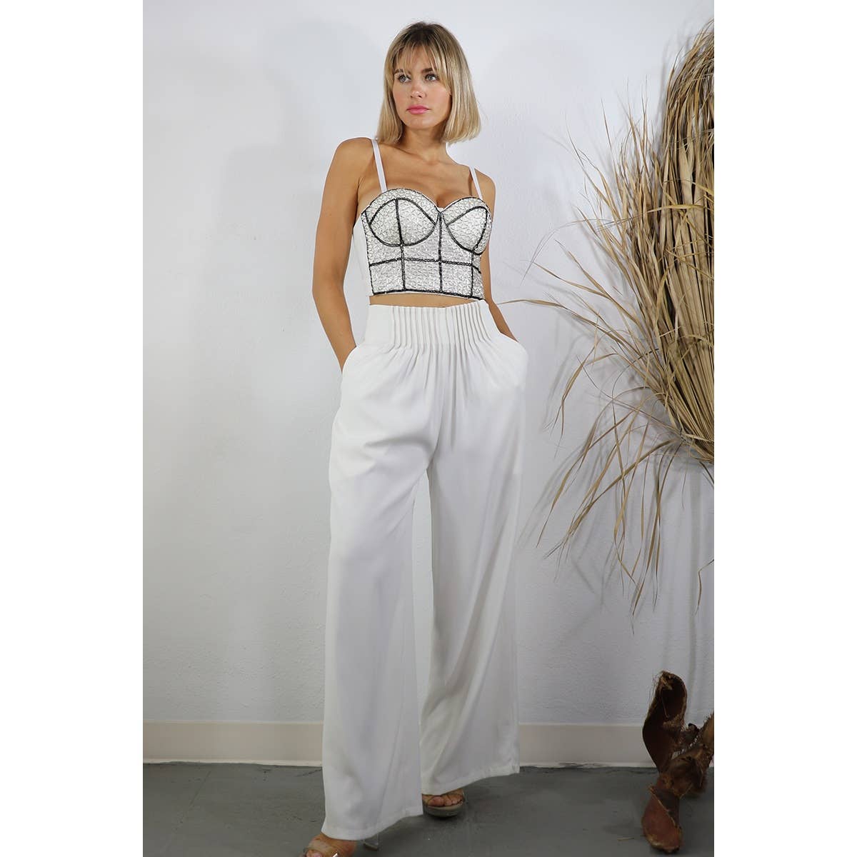 Mulla - Wholesale Bustier - Women's - RHINESTONE BUSTIER25