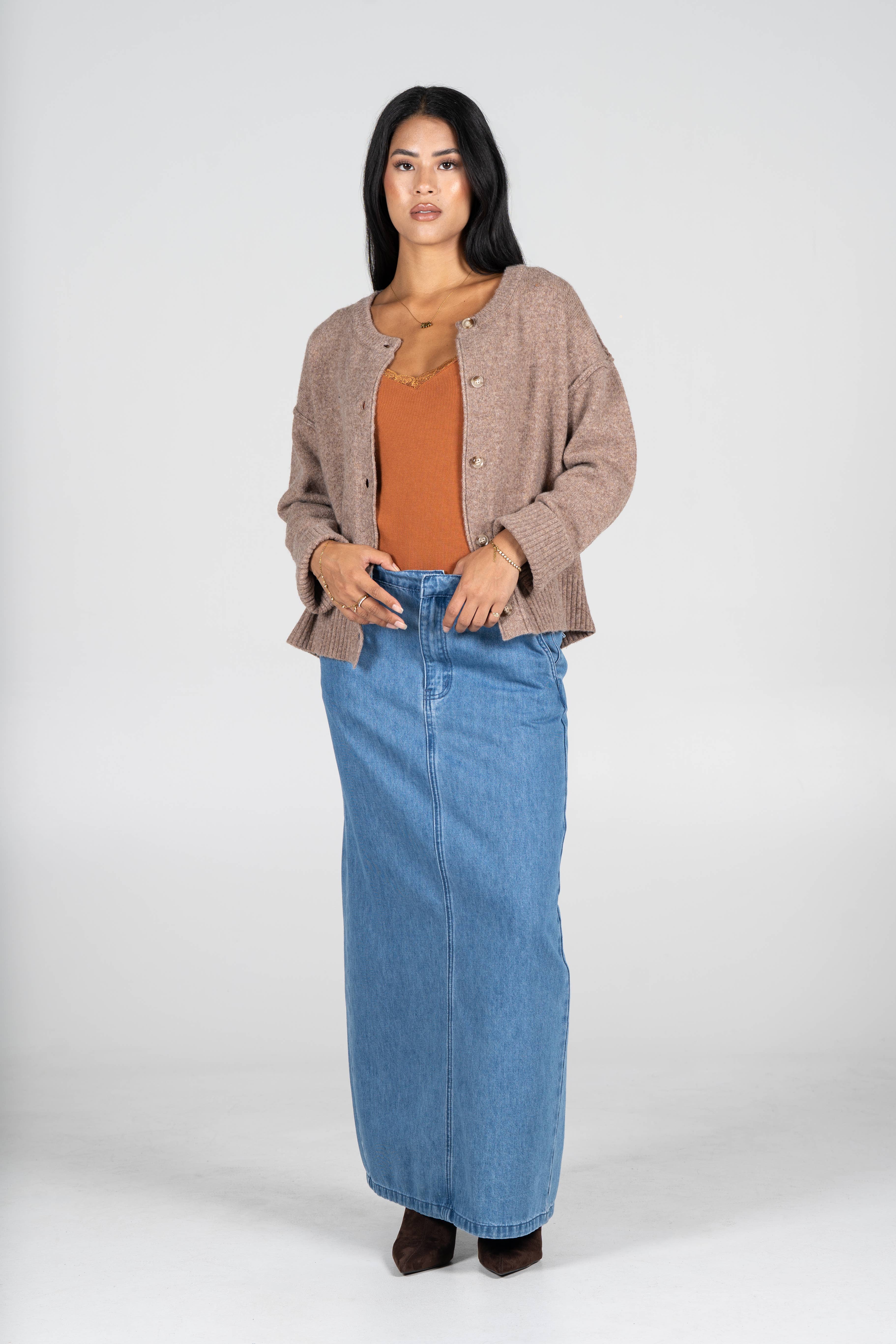 C'est Moi Clothing Co - Wholesale Cardigan - Women's - Knit Crop Cardigan3