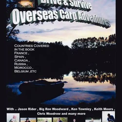 Books by splitShops - Wholesale Book - Adult - Drive and Survive: Overseas Carp Adventures - Paperback