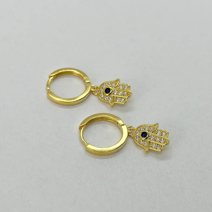 ORECCHINI HAMSA per la vendita all'ingrosso da parte di Suncova Jewellery