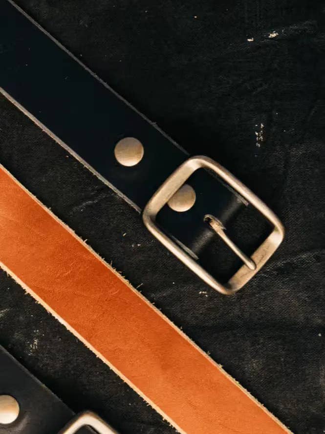 Latigo Belt | 1.5” 8oz American Latigo Leather for wholesale by WiesMade