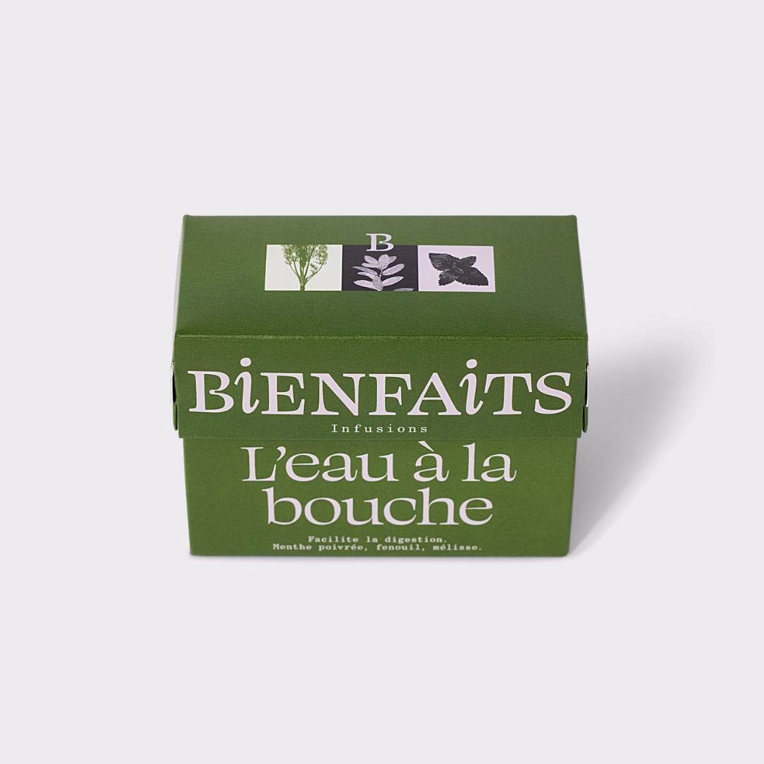 Bienfaits Infusions - Wholesale Health/Detox Tea - Mouth water facilitates digestion2