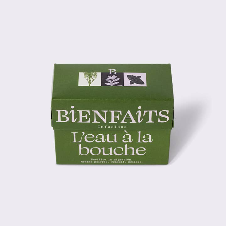 Bienfaits Infusions - Wholesale Health/Detox Tea - Mouth water facilitates digestion2