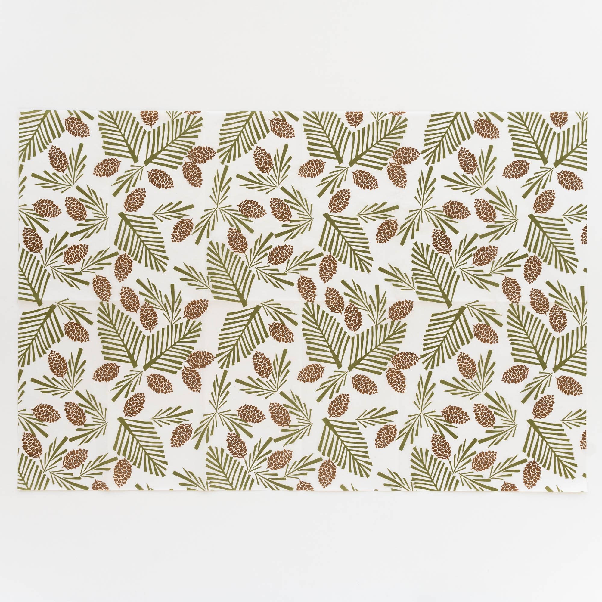 PRETTY FLOURS - Wholesale Tissue Paper - Tissue Paper - Pine & Cone2