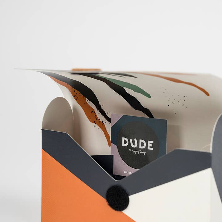 DUDE Packaging - Wholesale Gift Box - Dudie bag — Gift card box Orange3