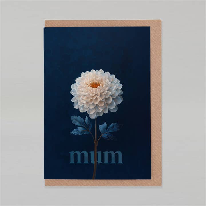 Crisantemo | Tarjeta del Día de la Madre para venta al por mayor de Botanopia - gifts , decor and cards for plant lovers