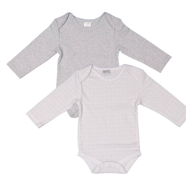 2 Packungen Langarm-Babybody für den Großhandel von FRANK HERMANOS