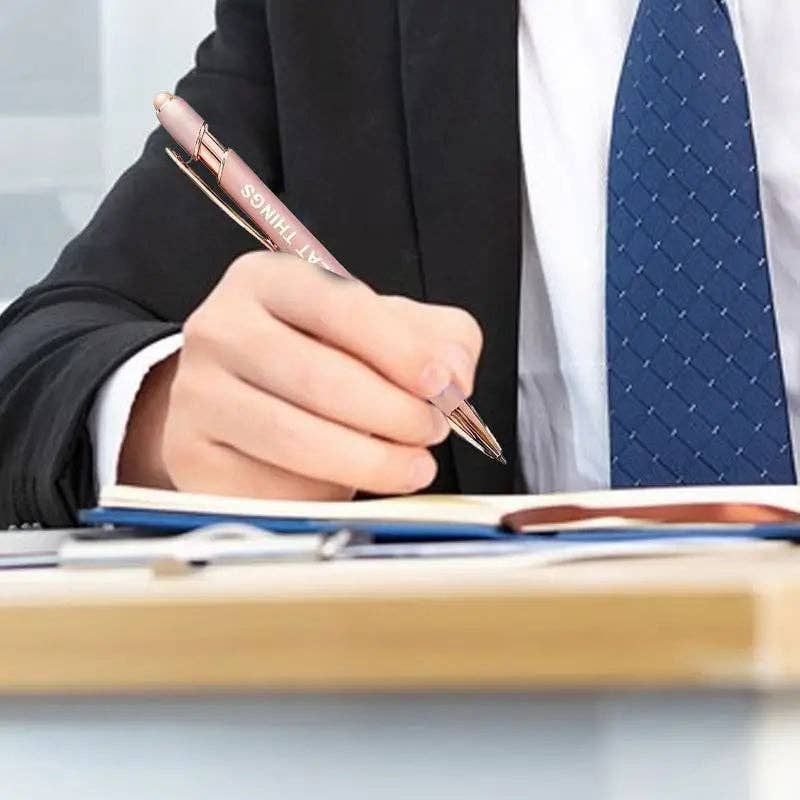 Girlfriends Ink - Wholesale Pen - Multipurpose Retractable Ballpoint Pens with Quotes4