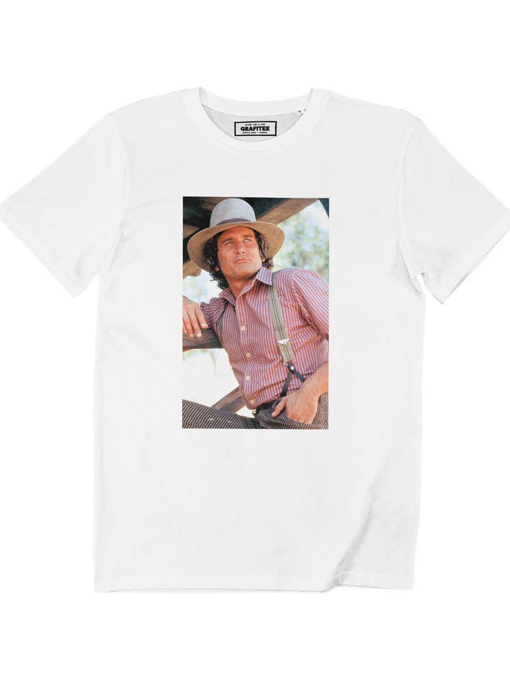 Charles Ingalls T-shirt - TV Series Photo Tee for wholesale by Grafitee