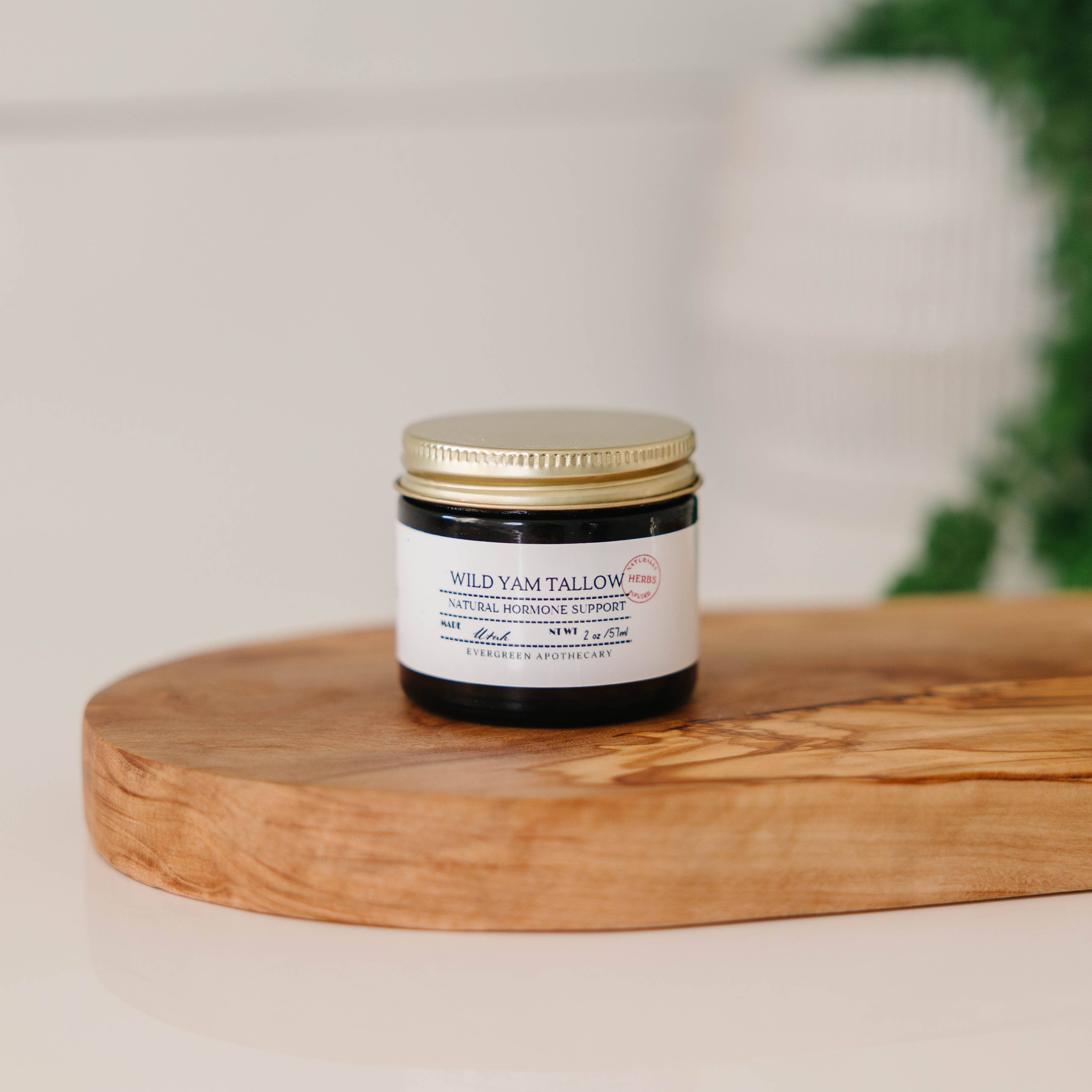 Evergreen Apothecary - Vendita all'ingrosso Unguenti/Balsami/Creme curative - Wild Yam Tallow (prodotto con sego di Lady May)1
