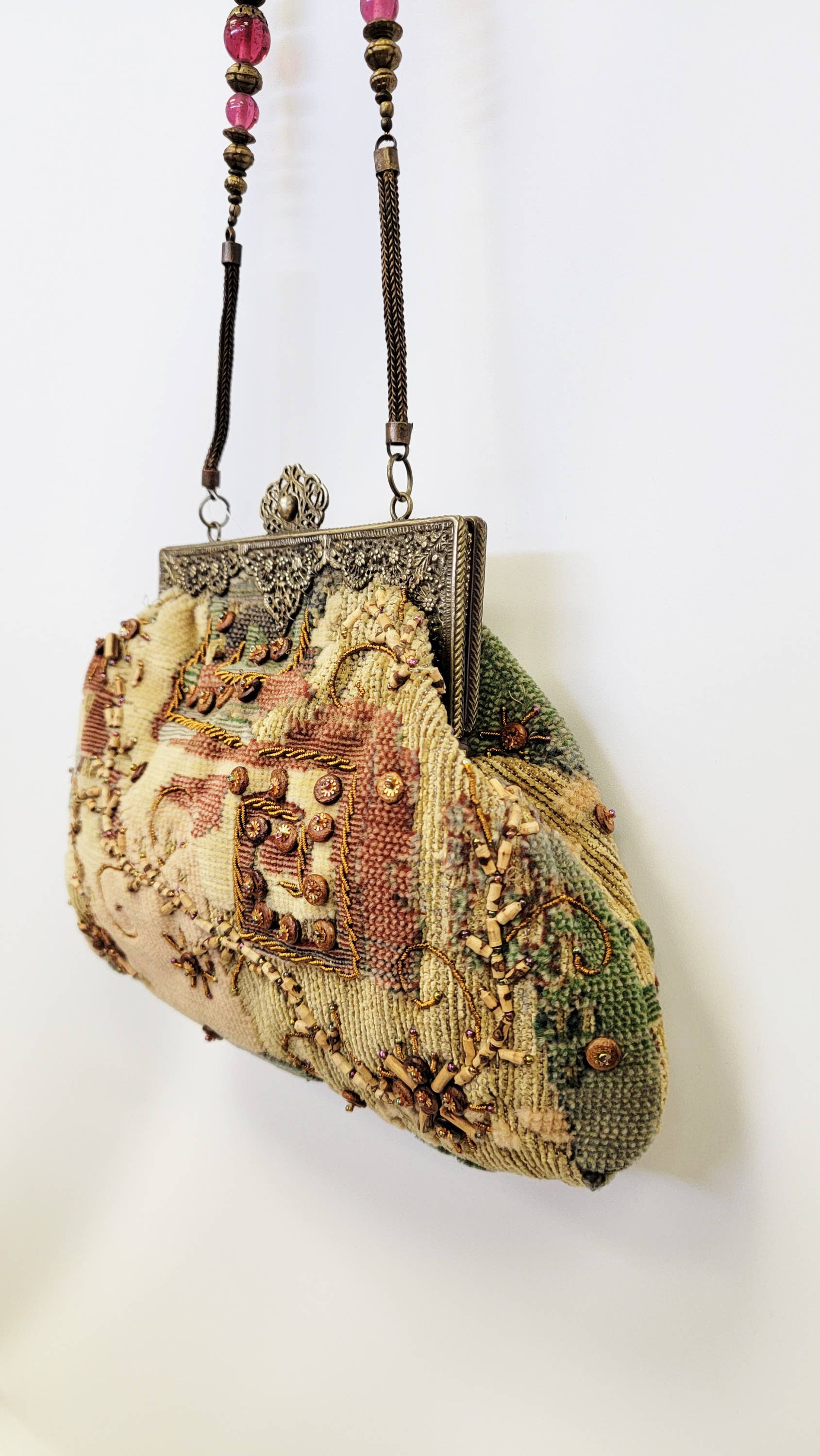 Ricki designs - Wholesale Shoulder Bag - Women's - VINTAGE CLASSIC TAPESTRY EMBROIDERED BAG #210302