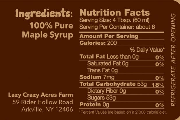 Tree Juice Maple Syrup - Wholesale Maple Syrup - 2oz Pure Tree Juice Maple Syrup4