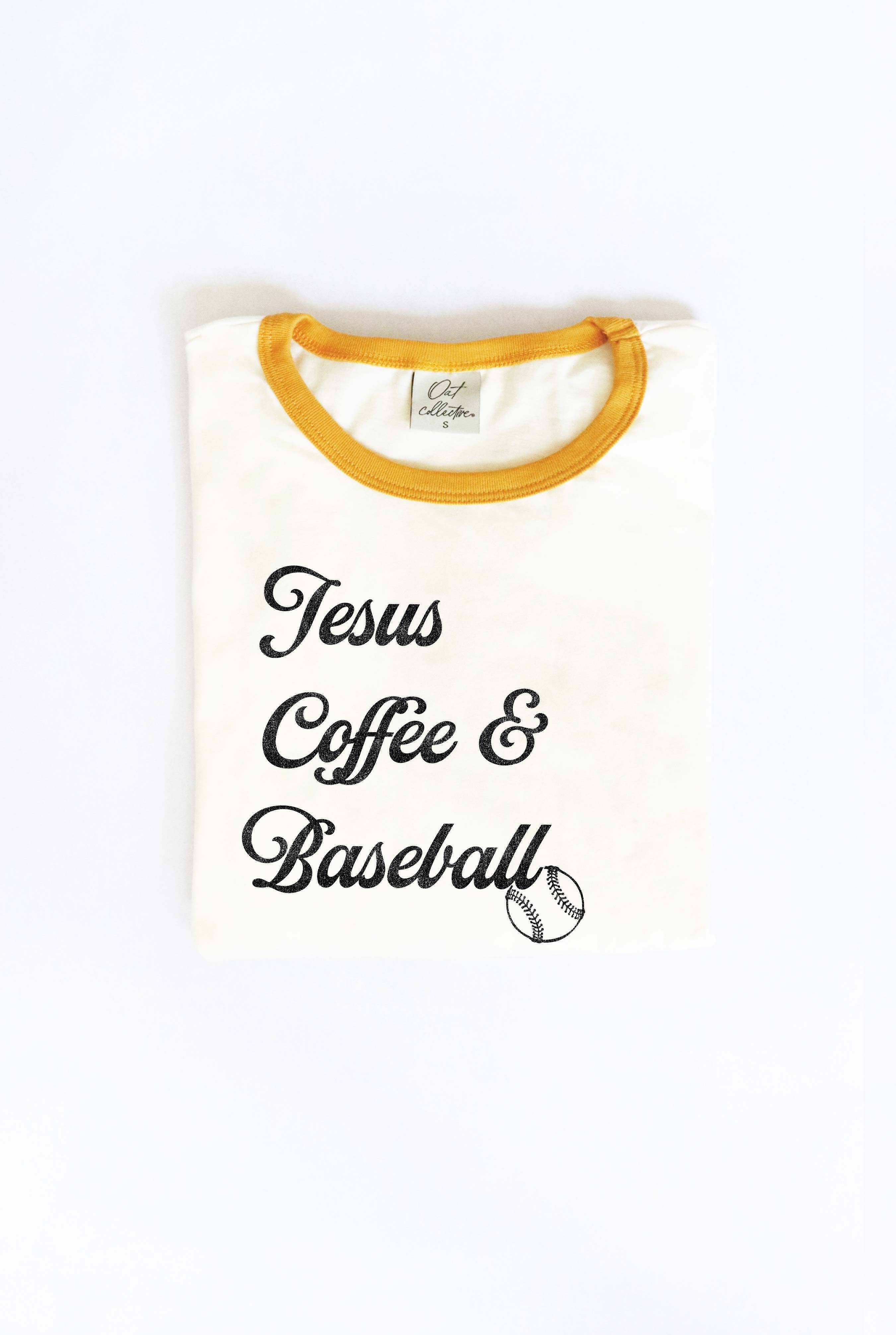 OAT COLLECTIVE - Wholesale T-shirt met print - Dames - T-shirt met print van JESUS COFFEE AND BASEBALL1