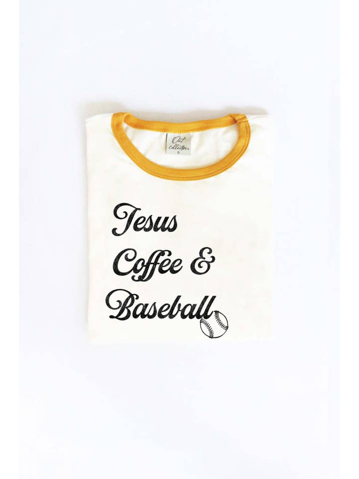 OAT COLLECTIVE - Wholesale T-shirt met print - Dames - T-shirt met print van JESUS COFFEE AND BASEBALL1