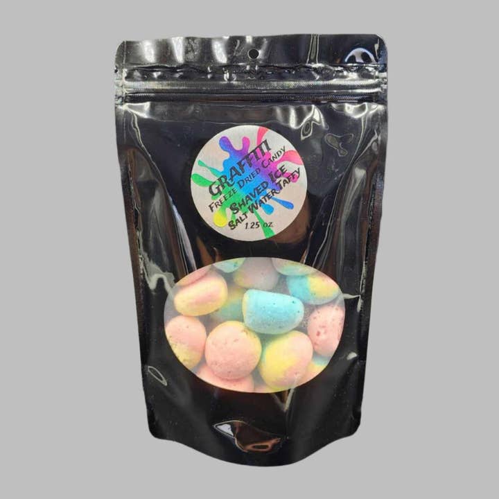 Barberet is Saltvandskaramel Frysetørret Slik for engroshandel hos Graffiti Snacks LLC