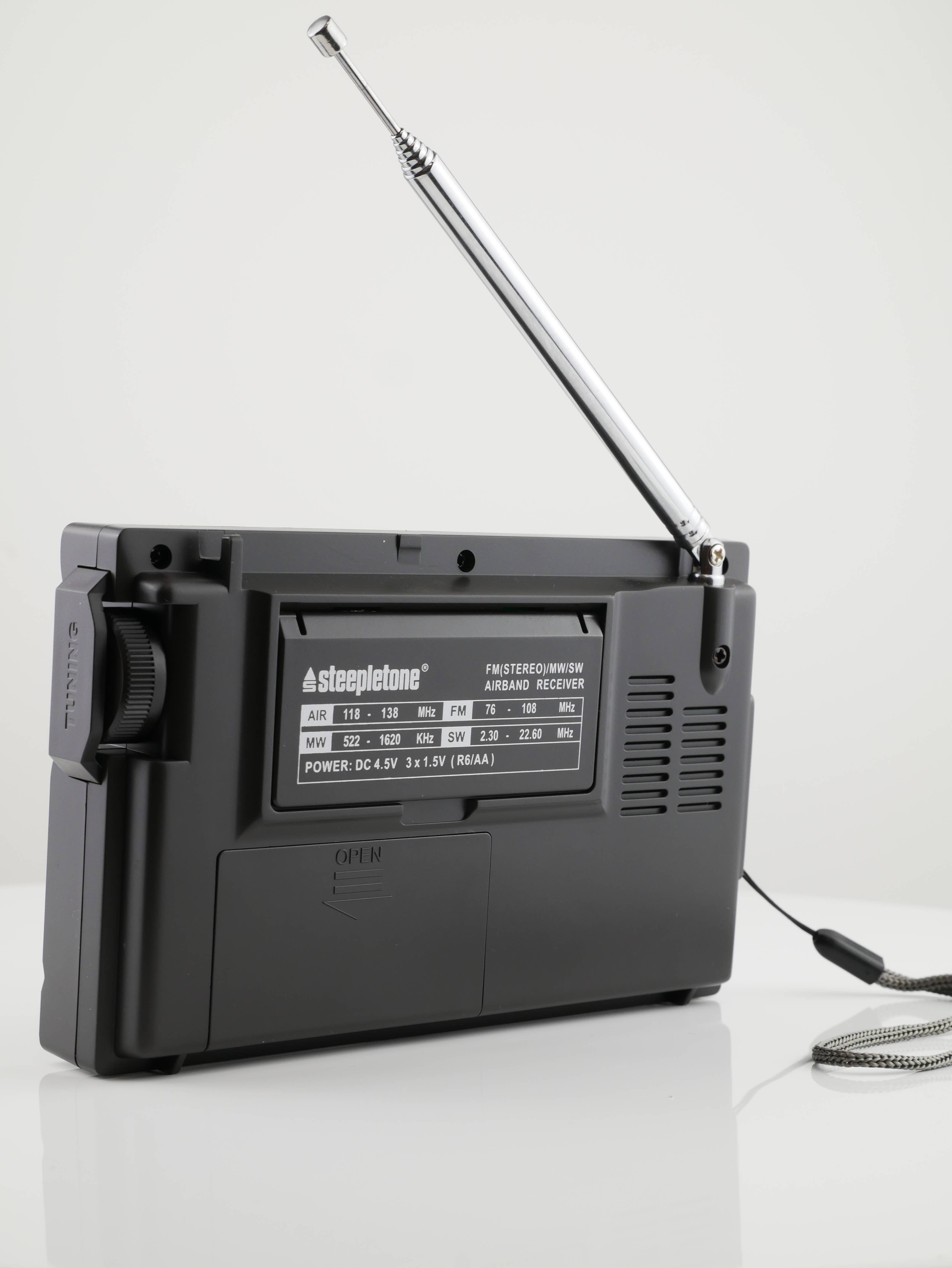 Steepletone UK Ltd - Venta al por mayor Altavoces - Steepletone SAB2019 - Radio multibanda portátil6