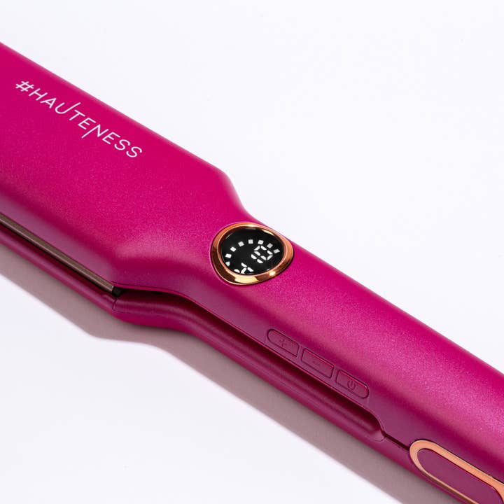 Glister - Wholesale Straightener/Flat Iron - 1.5” Digital Flat Iron | Wide Plates & Infrared Technology5