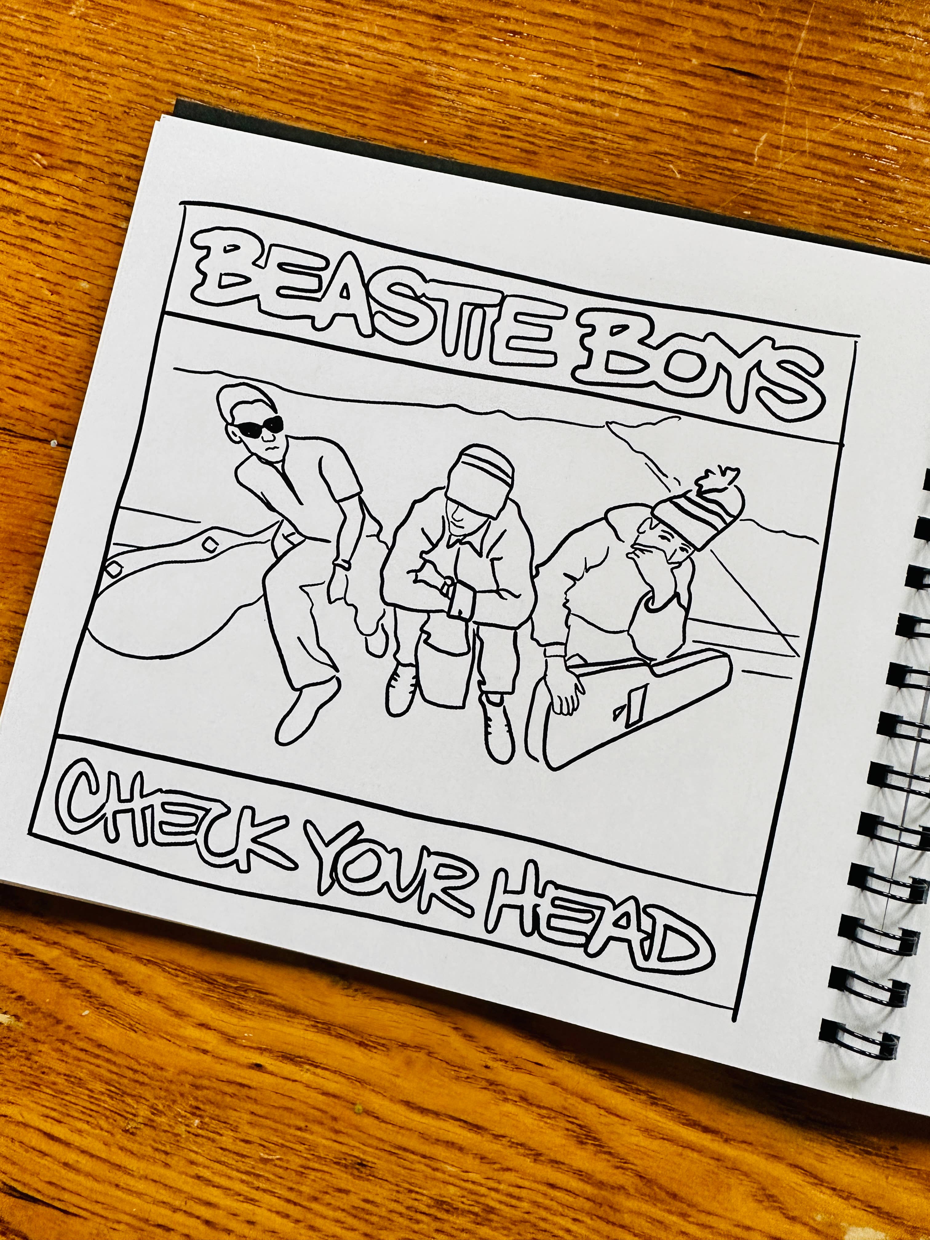 UNDERDOG NATION - Wholesale Coloring & Activity Book - Adult - Beastie Boys Pint Size Coloring Book7
