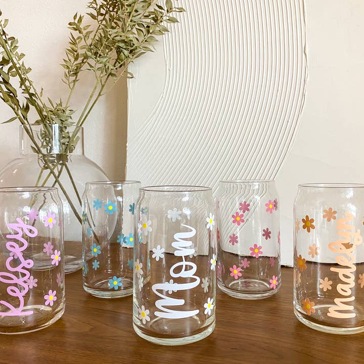 Bodhi Life Design - Wholesale Drinking Glass/Cup - Mothers Day Gift Personalized Cup, Mom Iced Coffee Glass Cup2