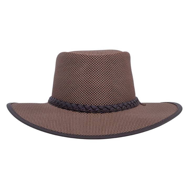 American Hat Makers - Wholesale Hiking Hat - Unisex - Outback Breathable Wide Brim Sun Hat - Style Soaker7