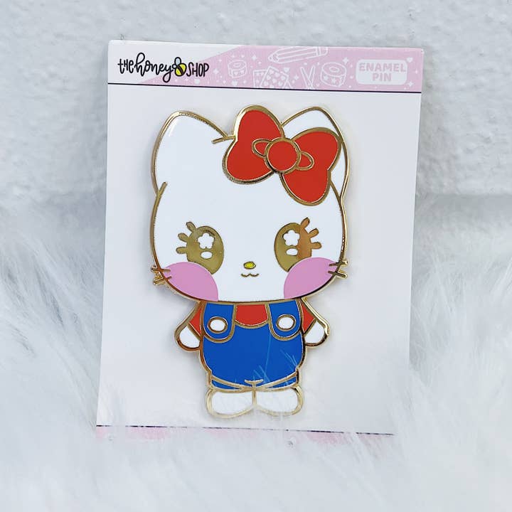 The HoneyBShop - Wholesale Lapel Pin/Button - Hello Kitty Enamel Pin