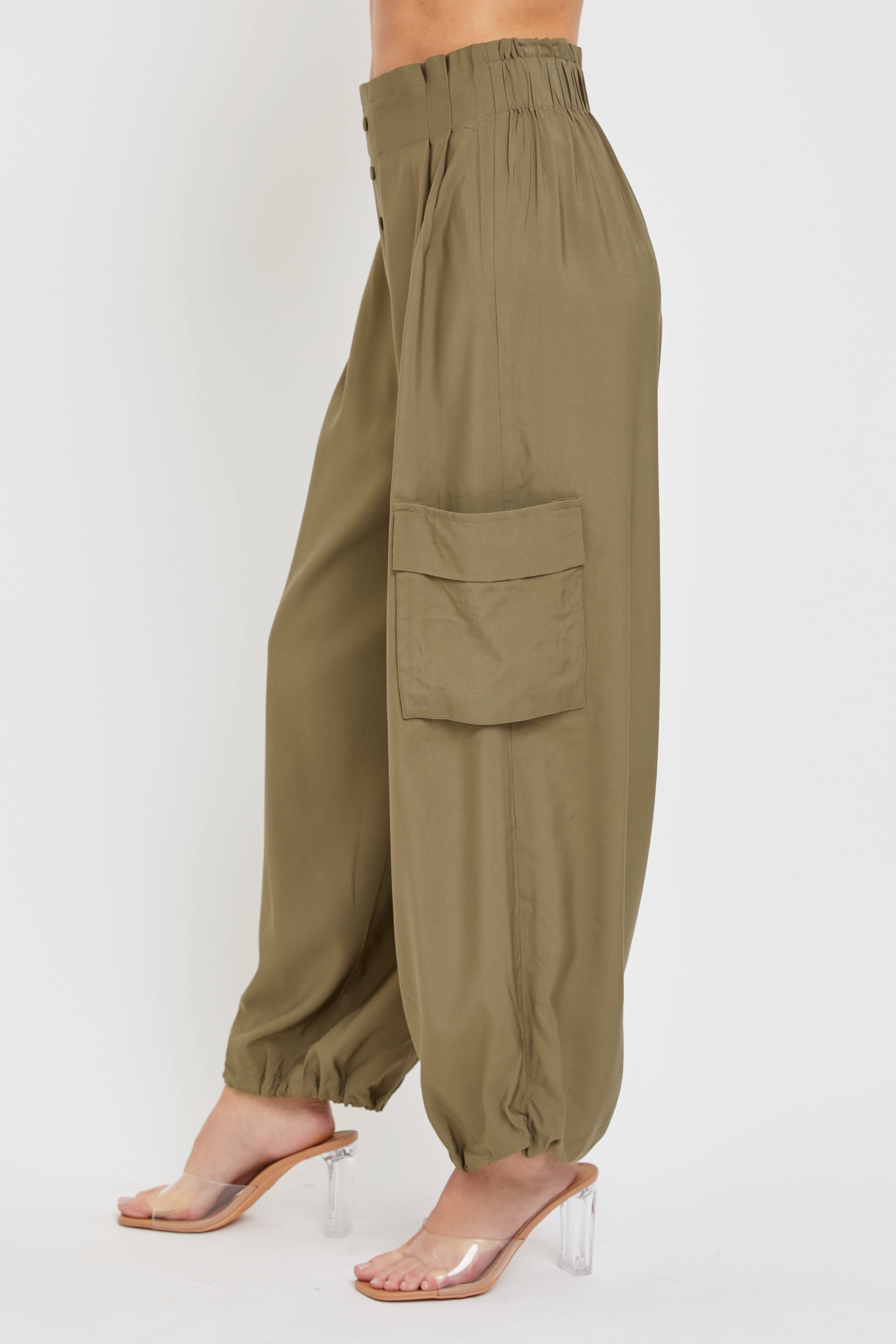 Sweet Lovely by Jen - Wholesale Lounge Sweatpants/Joggers - Women's - BOHO FEELS FLOWY LOOSE FIT JOGGER PANTS12