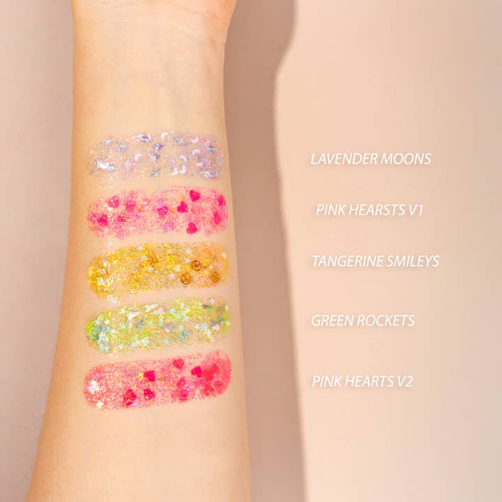 Kara Beauty - Wholesale Body Glitter/Shimmer - SPARKLE PARTY HAIR AND BODY GEL - SINGLE PACKS