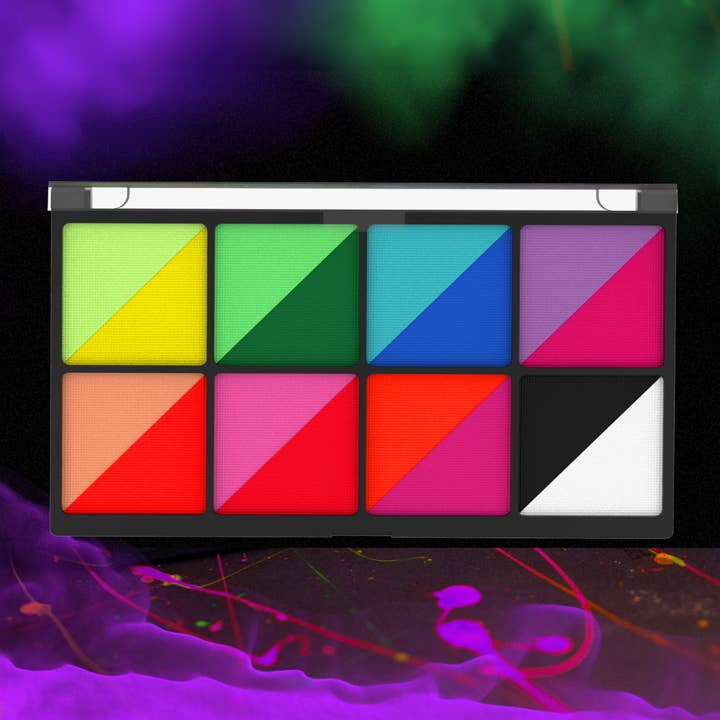 UV Neon watergeactiveerd eyelinerpalet voor wholesale door Jolie Beauty